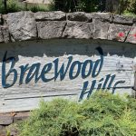 Braewood Welcome Sign